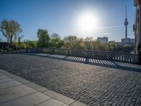 Berlin City Architecture under Sunshine