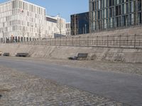 Berlin City Architecture: Reflections in the Water