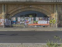 Berlin City's Art District: Exploring the Graffiti Wall