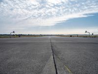 Berlin City: Asphalt Road and Urban Landscape