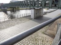 Berlin City: Coastal Waterfront Bridge