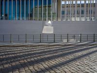 Berlin City: Cobbled Streets and Shadows