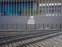 Berlin City: Cobbled Streets and Shadows