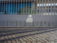 Berlin City: Cobbled Streets and Shadows