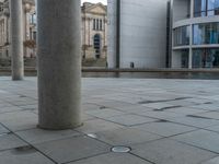 Berlin City: A Modern Urban Design with Concrete Wall