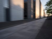 Berlin City at Dawn: Road Architecture