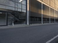 Berlin City at Dawn: Road with Asphalt