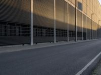 Berlin City at Dawn: Road with Asphalt