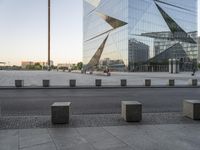 Berlin: City at Dawn with Urban Design