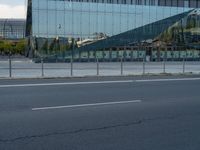 Berlin City: A View of Glass Walls in Modern Architecture