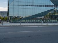 Berlin City: A View of Glass Walls in Modern Architecture