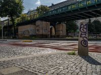 Berlin City Life: Classic Architecture and Wet Roads