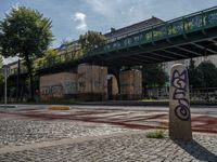 Berlin City Life: Classic Architecture and Wet Roads