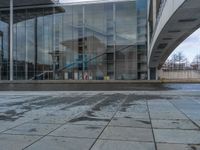 Berlin City Life: Reflections on a Glass Bridge