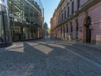 Berlin's City Life: Glass Walls Reflecting the Urban Landscape