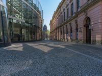 Berlin's City Life: Glass Walls Reflecting the Urban Landscape