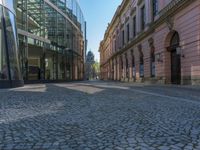 Berlin's City Life: Glass Walls Reflecting the Urban Landscape