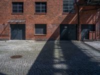 Berlin's City Life: Historic Buildings on Cobblestone Streets