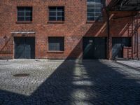 Berlin's City Life: Historic Buildings on Cobblestone Streets