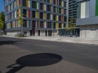 Berlin City Life: Modern Office Buildings and Shadows