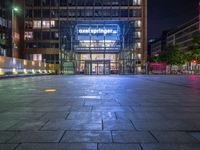 Berlin City Life: Neon Lights and Modern Architecture