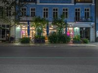 Berlin City Life at Night: A Mix of Architecture and Urban Living