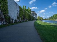 City Life in Berlin: Pier on the River