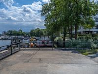 Berlin City Life by the River: Pier and Urban Design