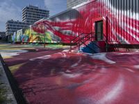 Berlin City Life: Urban Design Mural 001