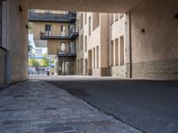 Berlin City Life: Urban Road with Classic and Modern Architecture