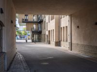 Berlin City Life: Urban Road with Classic and Modern Architecture