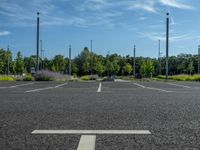 Berlin City Life: A View Down an Asphalt Road