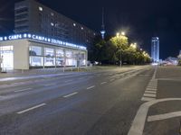 Berlin City Lights: Nighttime Urban Atmosphere 001