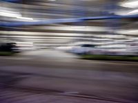 Berlin City at Night with Neon Lights