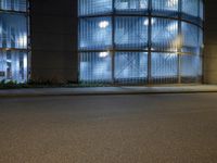 Berlin City at Night: Reflections in the Lights