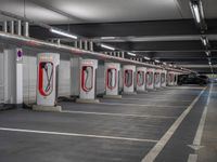 Berlin City: Parking Garages with Charging Stations