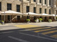 Streets of Berlin: Road, Asphalt, and Buildings