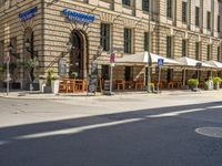 Streets of Berlin: Road, Asphalt, and Buildings