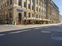 Streets of Berlin: Road, Asphalt, and Buildings