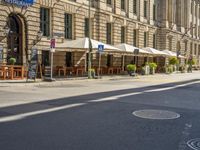 Streets of Berlin: Road, Asphalt, and Buildings