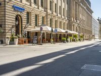 Streets of Berlin: Road, Asphalt, and Buildings