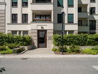 Berlin City Road: Asphalt Lined Neighborhood with Modern Architecture