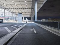 Berlin City Road: A Nighttime View on Asphalt