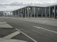 City Road in Berlin: Asphalt and Parking