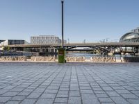 Berlin City Road: Clear Sky and Urban Design