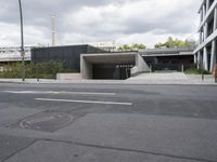 Berlin City Street: Concrete Architecture at its Finest