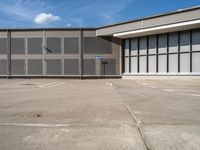 Berlin City Street: Parking and Building Facades