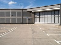 Berlin City Street: Parking and Building Facades