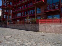 Berlin City Street Scene with Modern Architecture