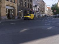 Berlin City: Urban Road in a Residential Area